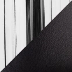 Strick & Bolton Oscar Adjustable Bar Stool With Rounded T Footrest (Set Of 2) - Black Faux Leather/Black -Elegance Barware d9509ed9 58c1 4e68 8dc4 48713280bcab