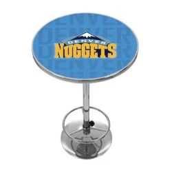NBA Chrome Pub Table - City - Los Angeles Lakers -Elegance Barware da67110f d4cf 4189 9539 84ab6372030d