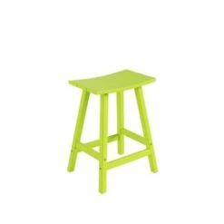 Laguna 24" All-Weather Resistant Outdoor Patio Bar Stool - Orange -Elegance Barware da79b096 7a06 4455 9107 04cdc562c325