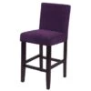 MONSOON Aprilia Upholstered Transitional Counter Chairs (Set Of 2) - Eggplant -Elegance Barware da92cf53 4a92 4c3c a9a7 28a91bf62da8