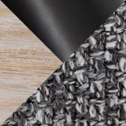 The Gray Barn Vallberga 30" Fixed-Height Bar Stool With White Washed Wood Base (Set Of 2) - Light Green Fabric/Round Black Footrest -Elegance Barware dc25d07a 8c31 4b86 ae07 f043906fcee4