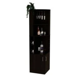 Copper Grove Tumanyan Corner Bar Cabinet - N/A - White -Elegance Barware dce1cc75 27bf 421b adb8 ead0d40e1a48