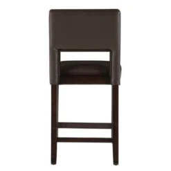Odessa Counter Stool Brown -Elegance Barware de7d7827 0f45 42ea af96 4eb71a269c52