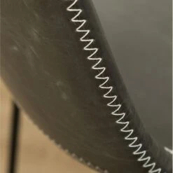 Roundhill Furniture Lotusville 7-PC Antique Black Wood Table With Faux Leather Barstools - Grey -Elegance Barware e11d89c7 08f5 4b5d 838a 4c00f80d6121