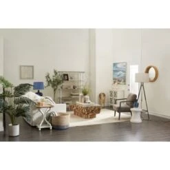 Contemporary Fiberclay Stool - 14 X 14 X 16 - Black -Elegance Barware e46b2234 d2cb 485e 868d fa8fb405bef3