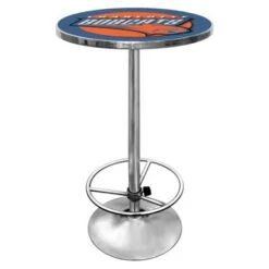 NBA Chrome Pub Table - Detroit Pistons NBA Chrome Pub Table -Elegance Barware e47a7e1d 78e8 4578 abb4 626ab35b3988