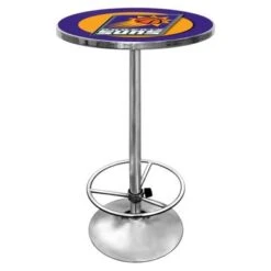 Official NBA Chrome Pub Table - Oklahoma City Thunder Nba Chrome Pub Table -Elegance Barware e5a83af2 7728 4546 9799 7a2805a3ee52