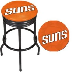 NBA Black Ribbed Bar Stool - Fade - Orlando Magic -Elegance Barware e65b3c3b 311a 439c a24c a80fe651ece6