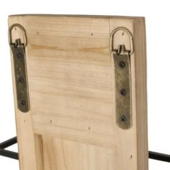 Toston Wood And Iron Wine Rack (8 Bottles) By Christopher Knight Home - Natural/Black -Elegance Barware e720c030 ba96 4285 916b bd07f1055c4d