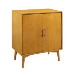 Landon Bar Cabinet In Acorn - 31.75"W X 19"d X 36"H - 31.75"W X 19"d X 36"H - MDF/Wood - Acorn -Elegance Barware ea6d30c3 2883 4234 a744 644a58447734