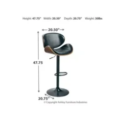 Brown Bellatier Tall Upholstered Swivel Barstool(1/CN) -Elegance Barware eaa3f34a a480 40b5 a25c b9fc7cec43a8