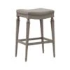 Hillsdale Furniture Vetrina Wood Backless Counter Height Stool - 21.5"W X 15.5"L X 27"H - Grey - Counter Height -Elegance Barware eee4b465 9b66 48d1 8713 05dffc8d0fea