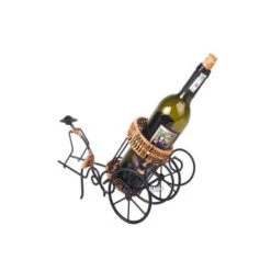 Asian Style Rickshaw Puller Wine Holder - Multi -Elegance Barware f1585855 e278 4c89 96cb 258309973e4d