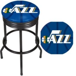 NBA Black Ribbed Bar Stool - Fade - Orlando Magic -Elegance Barware f3ab6682 09fd 4bab acde 4c87b939d739