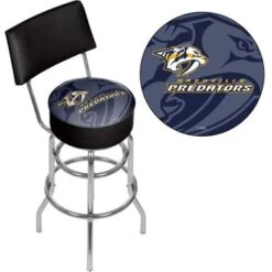NHL Swivel Bar Stool With Back - Watermark - Philadelphia Flyers -Elegance Barware f4965059 7ec8 4930 9280 71a431622160