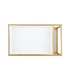 Ronald Serving Bar Cart, Removable Tray/ Wine Bottle Storage/ Casters - N/A - Gold/ Walnut -Elegance Barware f5971f6d eb0d 4f10 918e 8f83969d3590