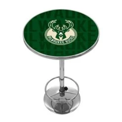 NBA Chrome Pub Table - City - Houston Rockets -Elegance Barware f666d81b b44c 4192 8573 d52fe7cac3fa