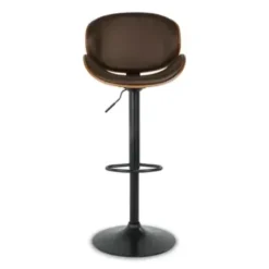 Brown Bellatier Tall Upholstered Swivel Barstool(1/CN) -Elegance Barware fbbc8bb6 3554 4977 8fa5 db1395024c50