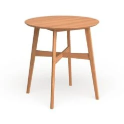 Carson Carrington Lund Wood Counter Height Table By - Brown -Elegance Barware fc376e7c 9163 4c85 94bb dd4575571f0e